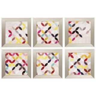Set of 6 Collect 16" Square Framed Wall Art   #P2305
