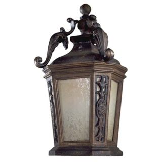 Buckingham 19" High Prussian Gold Outdoor Wall Light   #27658