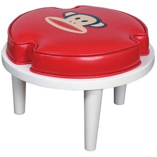 Paul Frank Stackable Red Ottoman   #Y0489
