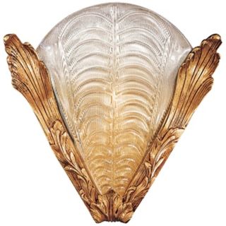 Metropolitan French Gold 12 3/4" High Wall Sconce   #84059