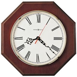 Howard Miller Ridgewood 11 1/2" Wide Oak Wall Clock   #X5327