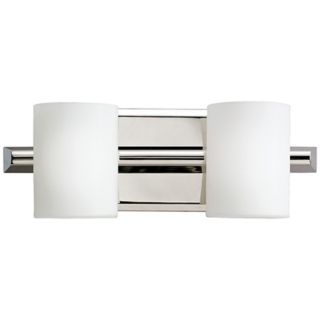 Kichler Cylinder Polished Nickel 14" Wide Bathroom Light   #J1397