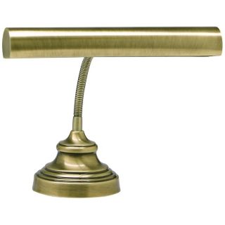 House of Troy Advent 12 1/2" High Antique Brass Piano Lamp   #R3372