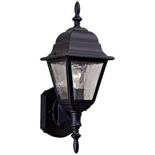 Bay Hill Collection 15 3/4" High Black Finish Wall Light   #G3982