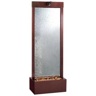 Gardenfall Glass and Copper 72" High Indoor/Outdoor Fountain   #F8972