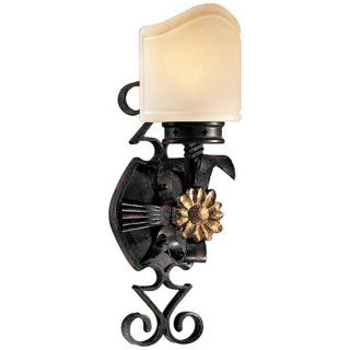 Metropolitan Montparnasse Black 16 1/4" High Wall Sconce   #75331