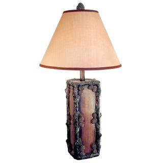 Pinecone Base Table Lamp   #69689