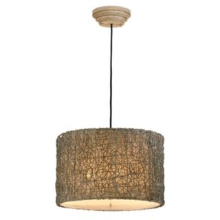 Naturals Knotted Rattan Pendant Chandelier   #70754