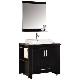 Washington Espresso 36" Single Sink Vanity Set   #X3142