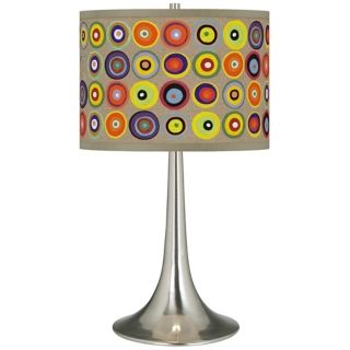 Gray, 21 In.   25 In., Contemporary Table Lamps