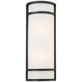 Bay View 20" High Rubbed Bronze Outdoor Pocket Light   #W6661