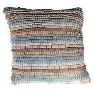 Tabs Pastel 22" Square Down Insert Accent Pillow   #X1740
