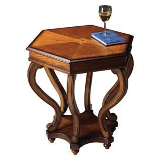 Masterpiece Collection Octagonal Accent Table   #M4016