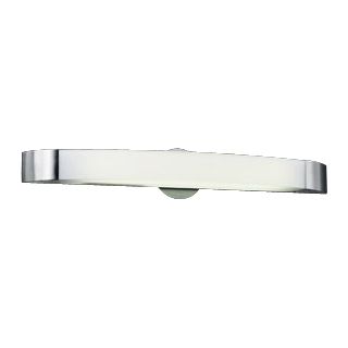 Slim Frosted Glass 29" Wide Fluorescent Bathroom Light   #H4141