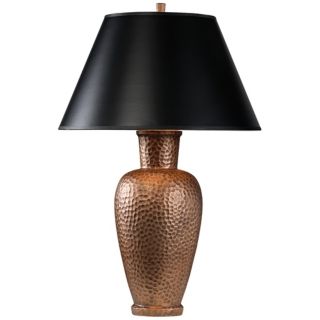 Robert Abbey Beaux Arts Copper Black 31" High Table Lamp   #P3202