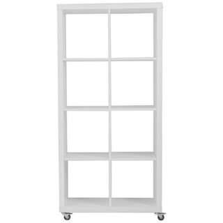 Saul Modern White Shelving Unit   #X7431