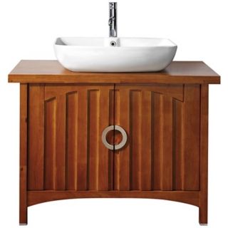 Kent Chestnut 39" Wide Sink Bath Vanity   #U0316