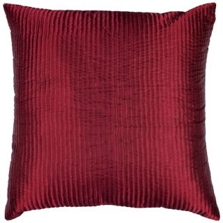 Red Polyester Pillow   #H6761