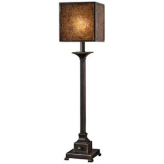 Uttermost Meora Stained Crushed Glass Buffet Table Lamp   #R6560