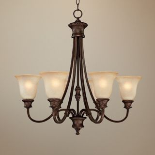 Hill House Collection 6 Light  28" Wide Chandelier   #T1944