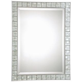 Quoizel Vetreo Sphere 32" High Glass Tile Wall Mirror   #X5880