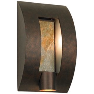 Framed Slate Bronze ADA Compliant 16" High Wall Light   #95416