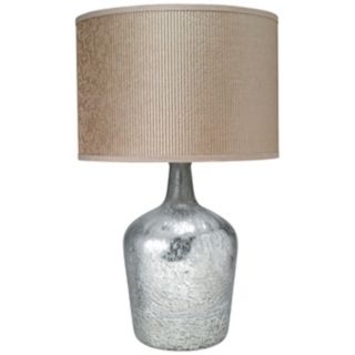 Jamie Young Mercury Glass Plum Jar Table Lamp   #P2488