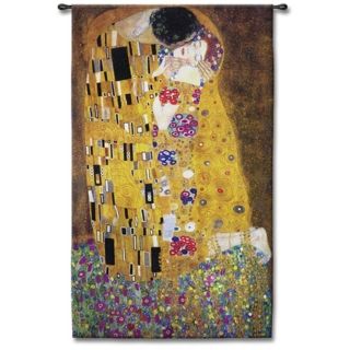 Passionate Embrace Small 53" High Wall Tapestry   #J8691