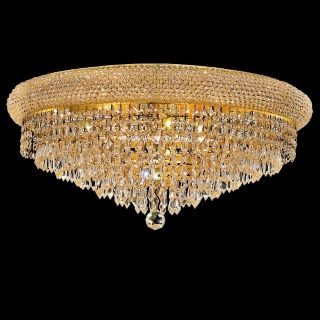 Primo Royal Cut Crystal 24" Wide Gold Ceiling Light   #Y3814