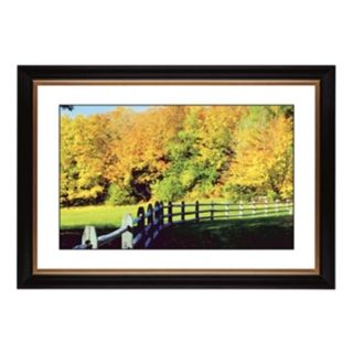 Golden Autumn Giclee 41 3/8 Wide Wall Art