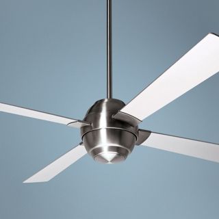 46" Modern Fan Company Gusto Bright Nickel Ceiling Fan   #U5615