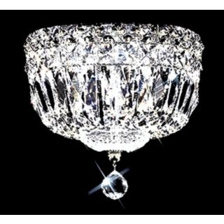 James R. Moder Prestige Crystal 8" Wide Ceiling Light   #73446