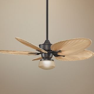 52" Fanimation Islander Bronze Ceiling Fan with Light Kit   #T3083 39359 T3145