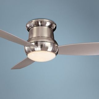 52" Minka Concept II Brushed Nickel Outdoor Ceiling Fan   #70971
