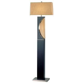 Half Moon Wood Floor Lamp   #14095