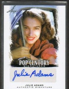 2012 Leaf Pop Century Julie Adams Auto Signature