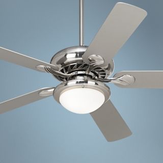 52" Casa Vieja Tempra Brushed Nickel Ceiling Fan   #P9480