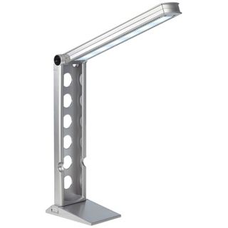 Silver Trestle LED Desk Lamp with Night Light   #X4608