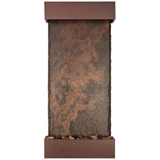 Nojoqui Falls Large Coppervein Indoor Wall Fountain   #T1864