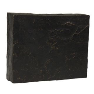 Black Faux Stone Door Chime   #38288