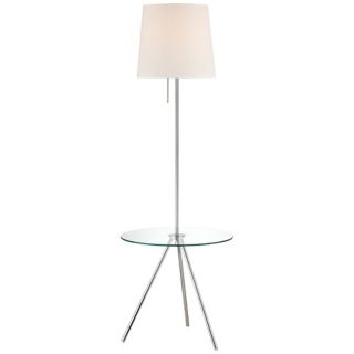 Possini Euro Design Tripod Floor Lamp with Tray Table   #V9996