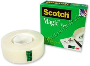 Scotch Magic Tape ¾ x 1500 Photosafe 1 12 Jumbo Rolls 3M