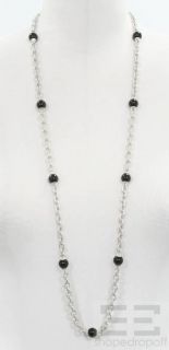 Judith Ripka Sterling Collection Sterling Silver Black Onyx Necklace