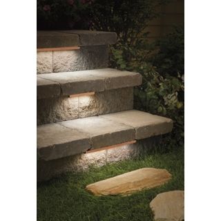 Kichler Copper 6 LED Hardscape Deck Step and Bench Light   #T3436