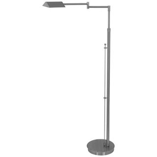 Mondoluz Multiforme Brushed Platinum LED Floor Lamp   #V9956