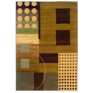 Green, Contemporary Rugs