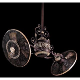 42 Minka Aire Traditional Gyro Sterling Walnut Ceiling Fan   #05800