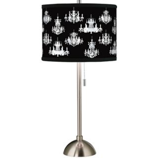 Giclee Chic Chandeliers Table Lamp   #60757 56919