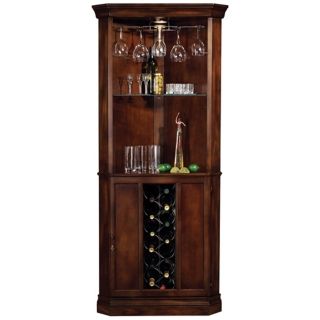 Howard Miller Piedmont Rustic Cherry Corner Bar Cabinet   #R7963