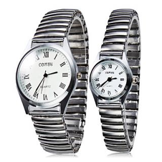 EUR € 8.64   Paar casual stijl Alloy Analoog Quartz Stel Horloges